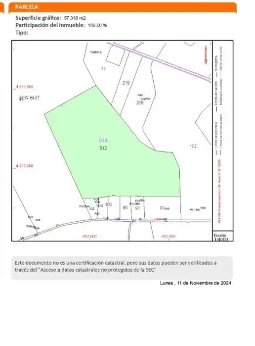 Terreno residencial en venta en Sencelles, imagen 5