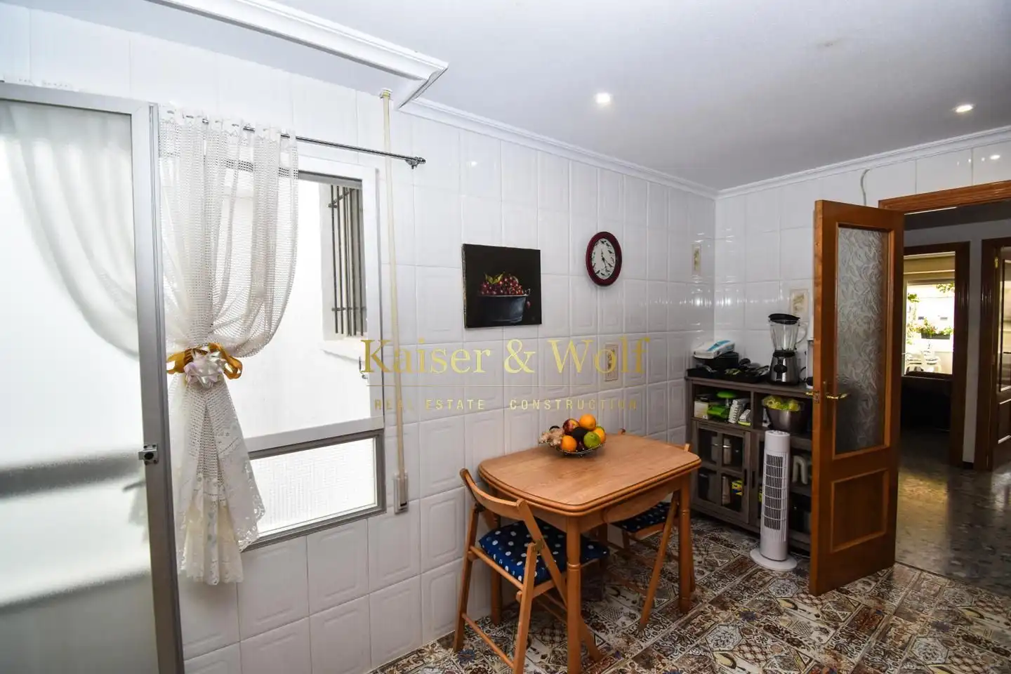 Kitchen of Flat for sale in Santa Pola  with Air Conditioner and Terrace