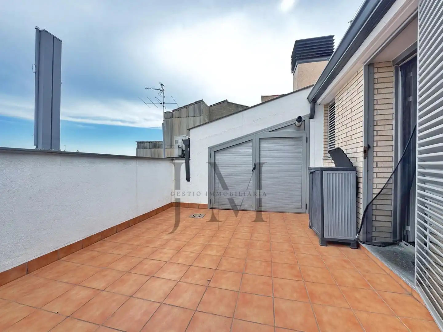 Terrace of Duplexes for sale in Terrassa  with Air Conditioner, Heating and Parquet flooring