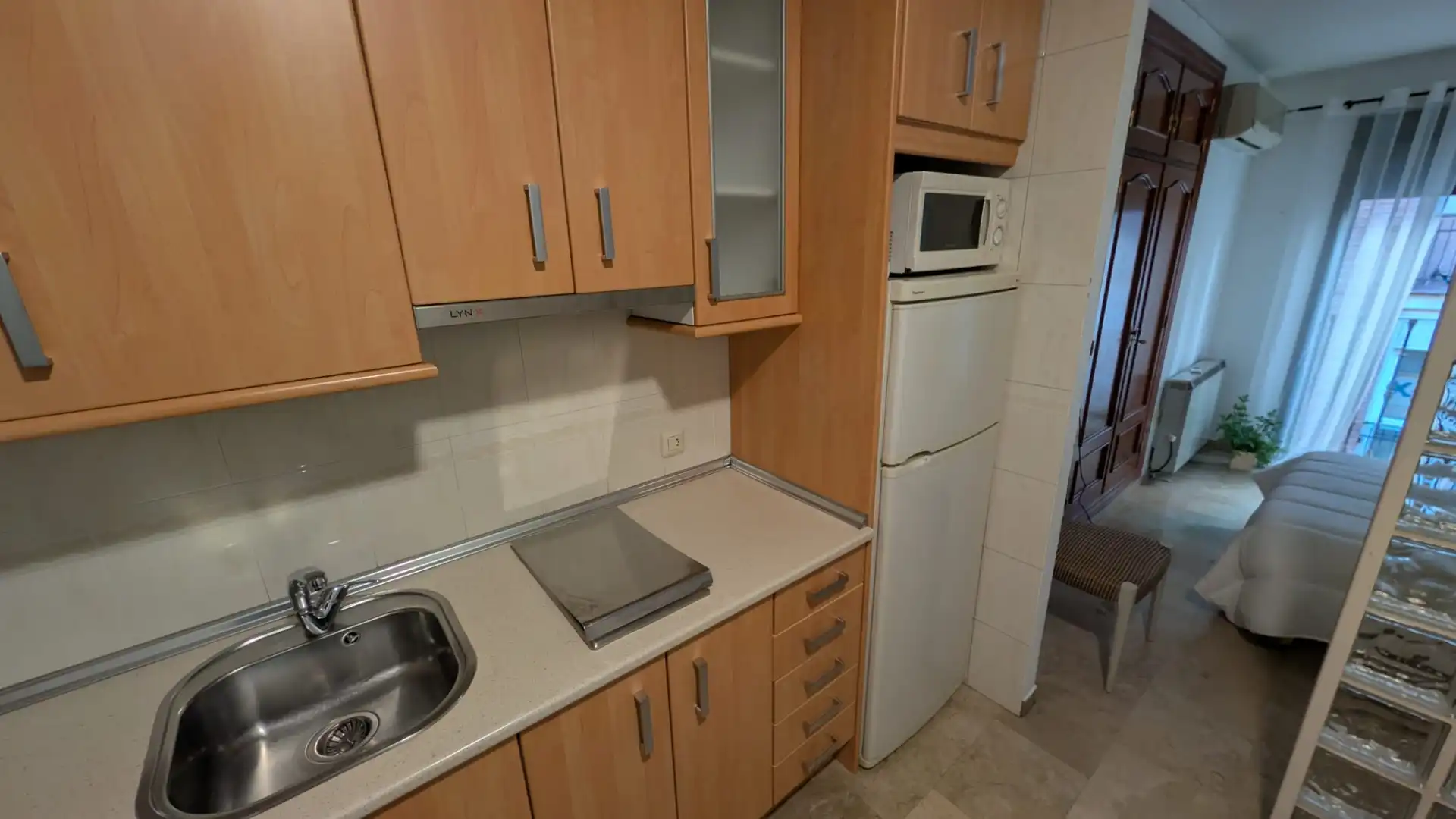Kitchen of Study for rent in Ciudad Real  with Air Conditioner and Furnished