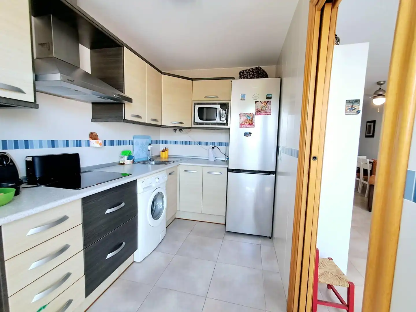 Cocina de Apartamento en venta en Águilas con Amueblado y Balcón