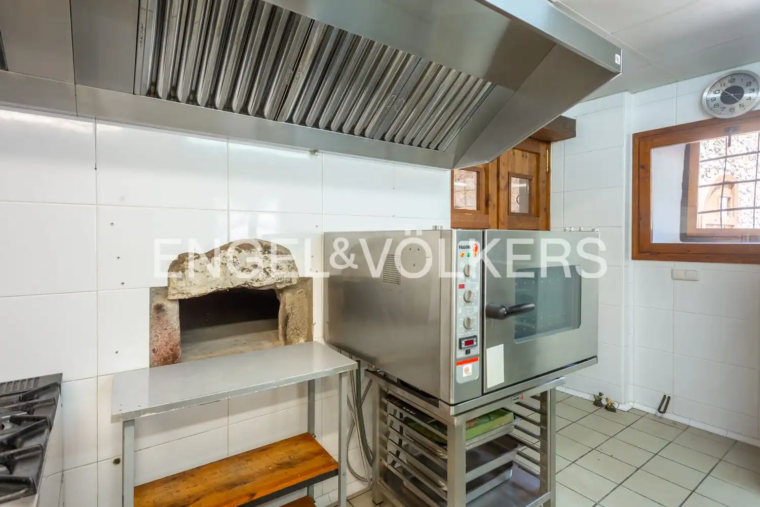Cocina de Casa o chalet en venta en La Vall de Bianya con Calefacción, Jardín privado y Terraza