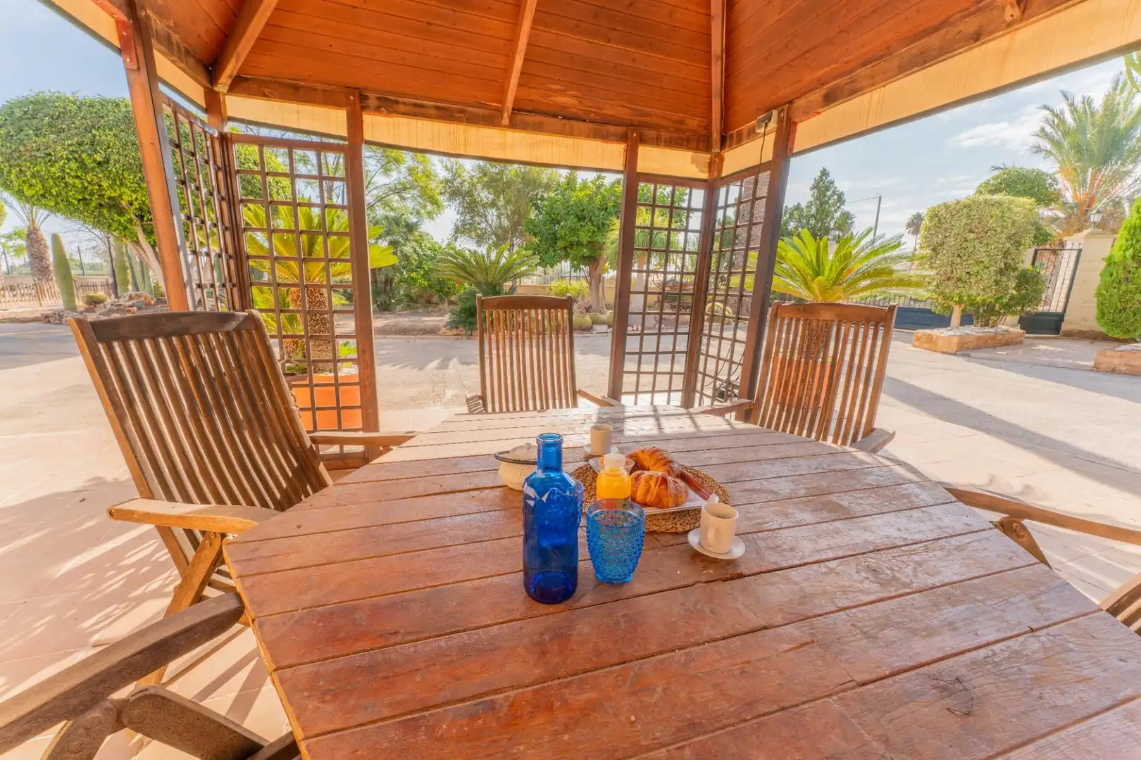Terraza de Casa o chalet en venta en Elche / Elx con Trastero, Piscina y Balcón