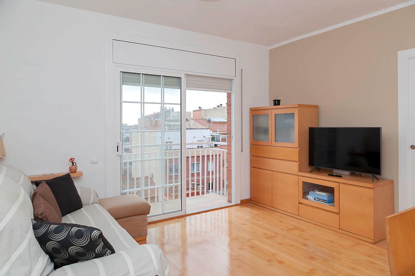 Bedroom of Flat for sale in  Barcelona Capital  with Heating, Terrace and Balcony