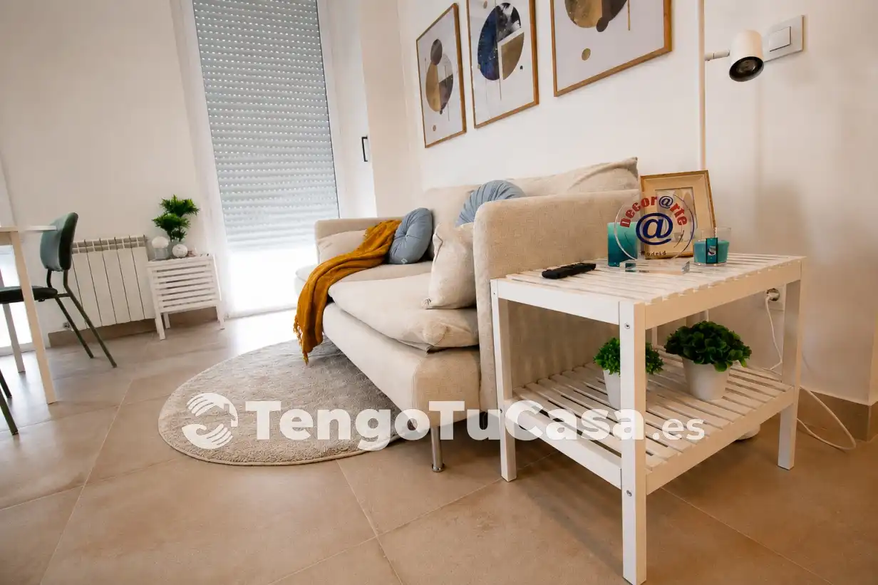 Sala de estar de Piso en venta en Madrid con Aire acondicionado, Calefacción y Amueblado