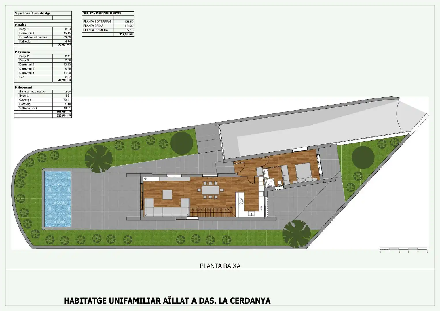 House with pool for sale in Das, imagen 3