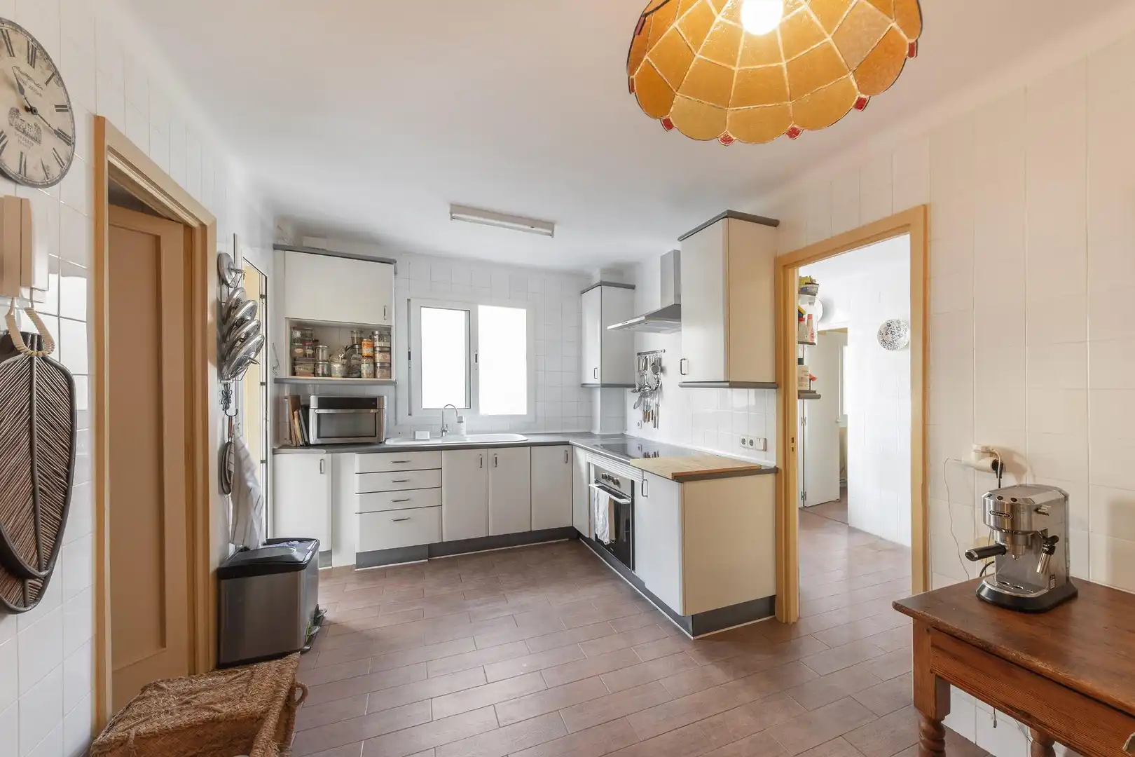 Kitchen of Flat for sale in  Palma de Mallorca  with Air Conditioner, Private garden and Terrace