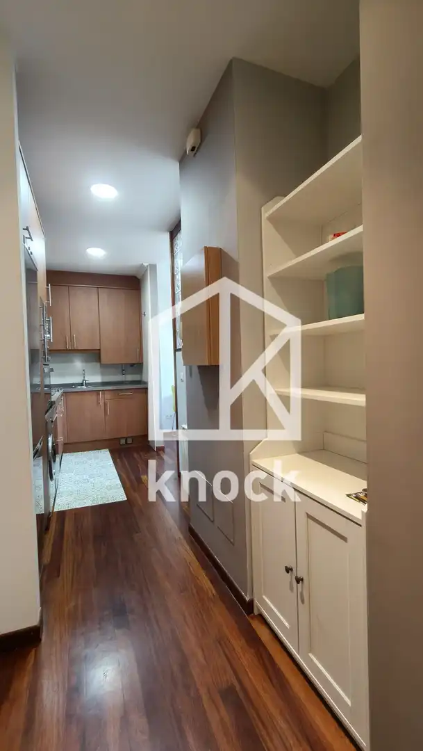 Kitchen of Flat for rent in Navia  with Heating, Parquet flooring and Furnished