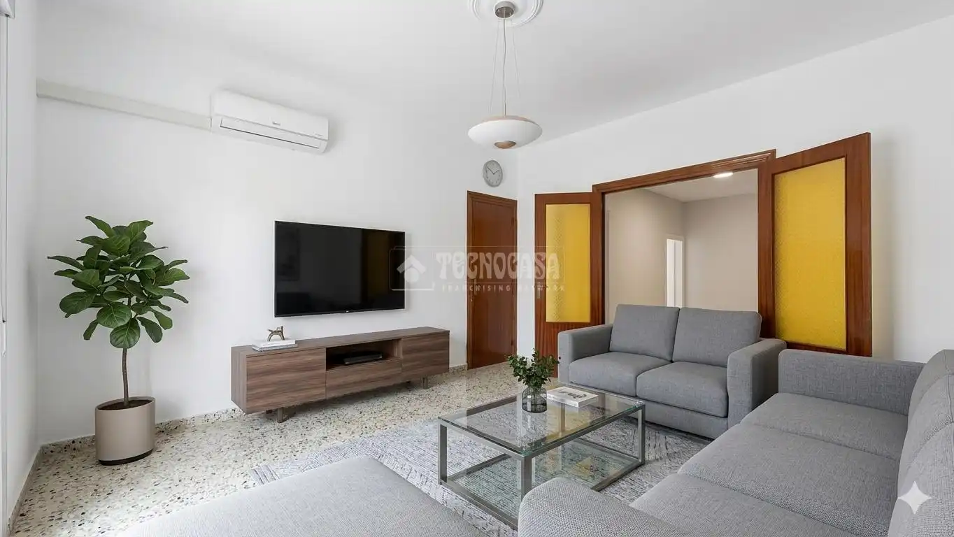 Sala de estar de Piso en venta en Fuensalida con Aire acondicionado, Calefacción y Terraza