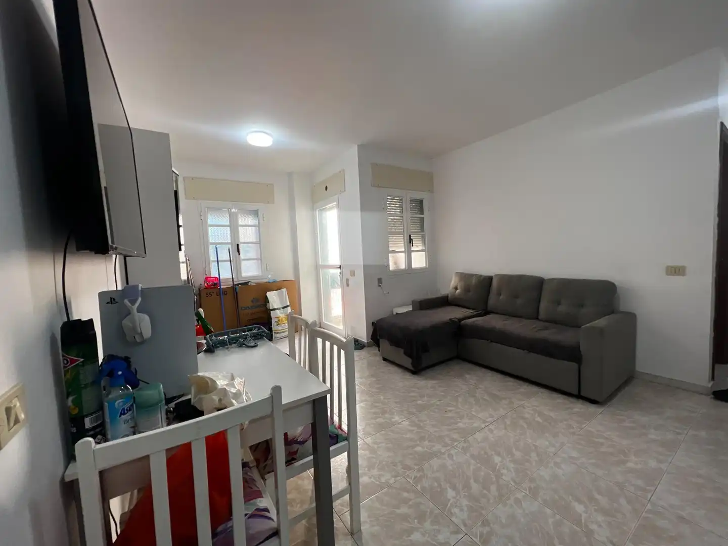 Sala de estar de Apartamento en venta en San Sebastián de la Gomera con Balcón