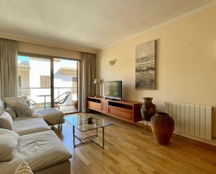 Living room of Apartment to rent in Pollença  with Air Conditioner