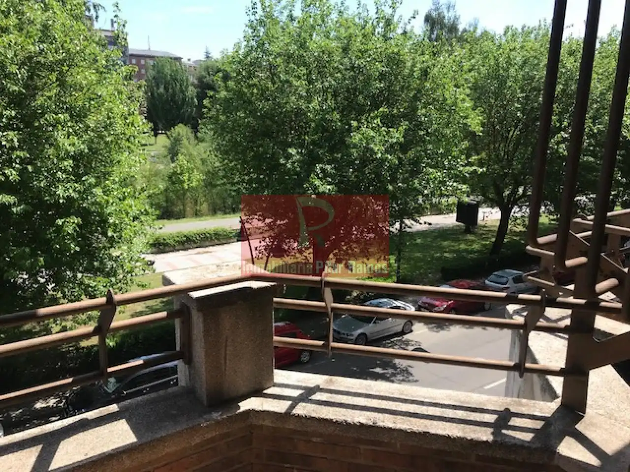 Terrasse von Wohnung zur Miete in León Capital  mit Heizung, Parkett und Terrasse