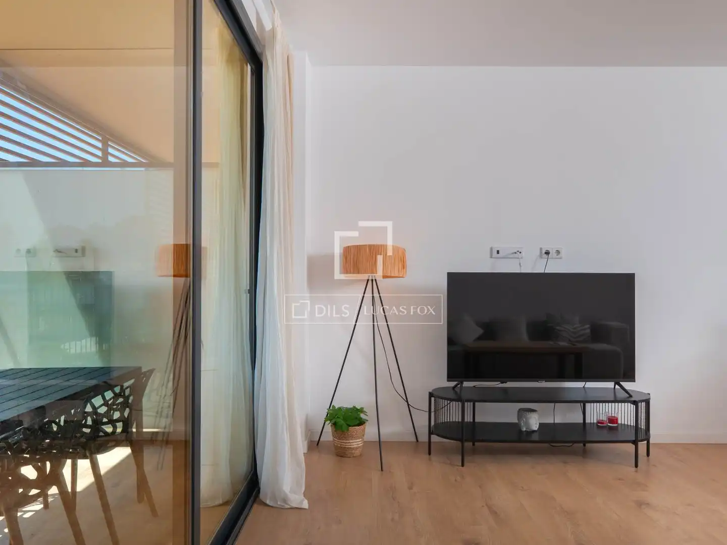 Sala de estar de Piso en venta en Santa Eulària des Riu con Aire acondicionado, Calefacción y Terraza