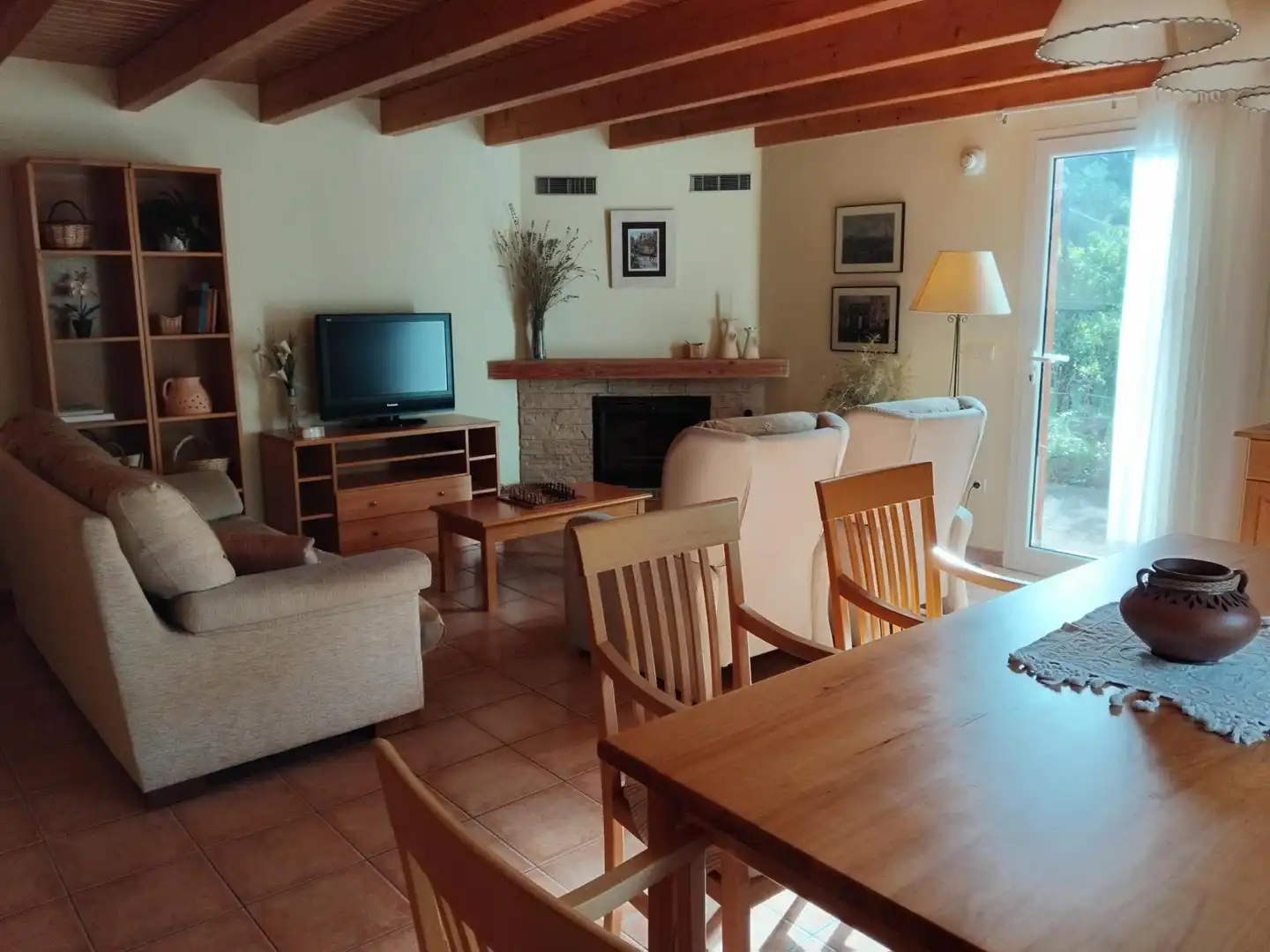 Sala d'estar de Casa o xalet en venda en Fígols i Alinyà amb Calefacció
