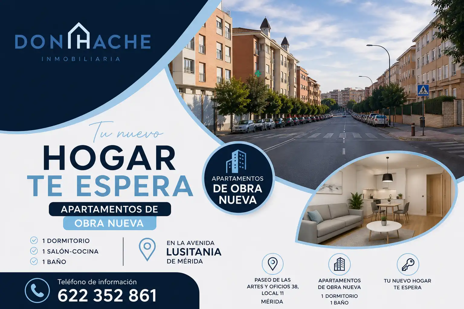 Apartamento en venta en Avenida de Lusitania, 28, Sur