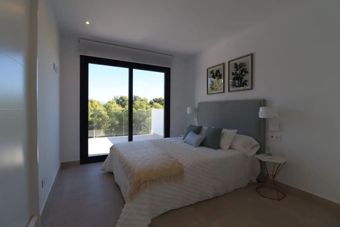 Bedroom of Houses for sale in La Nucia  with Air Conditioner, Private garden and Terrace
