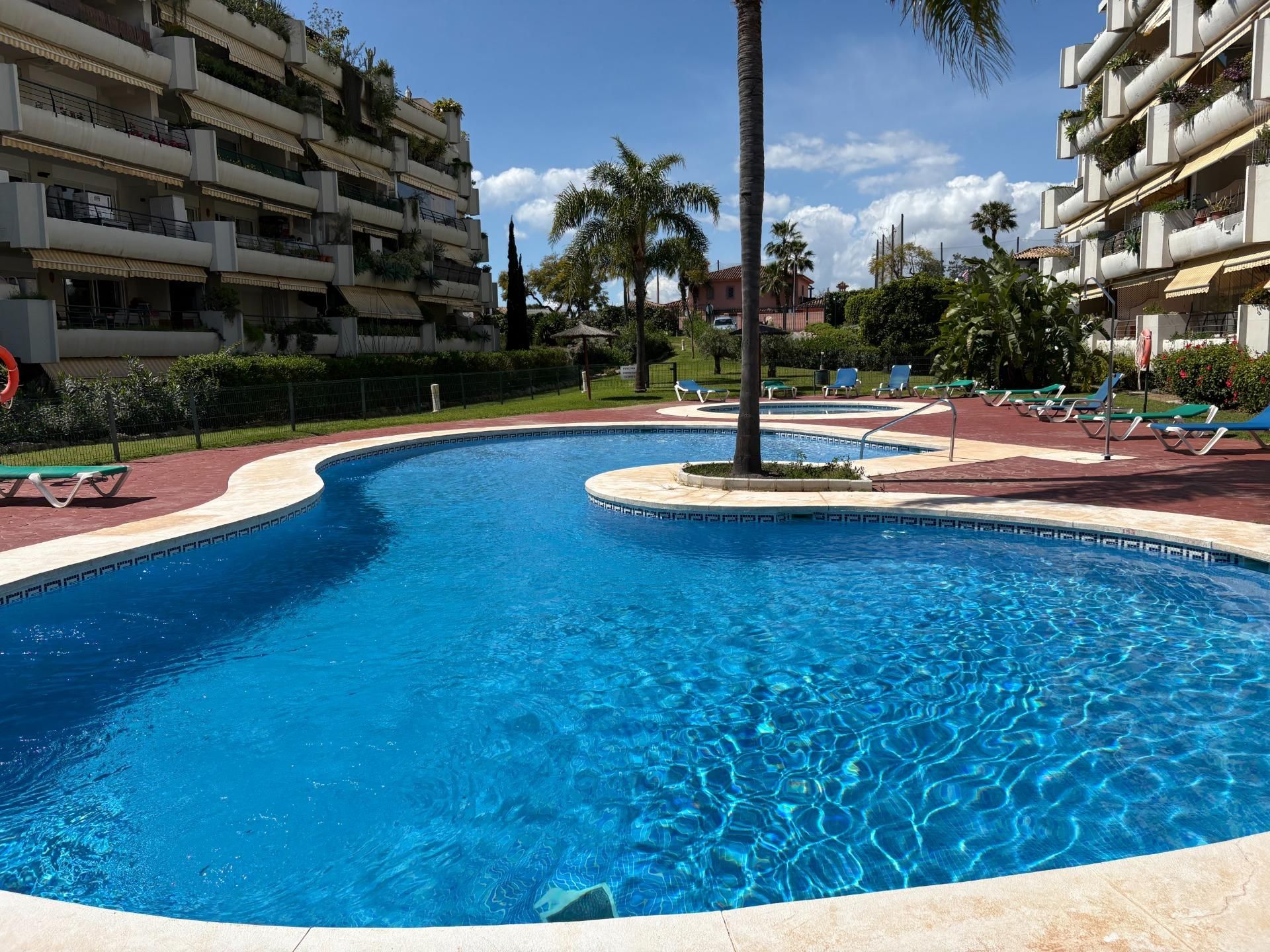 Swimming pool of Attic for sale in Marbella  with Heating, Private garden and Terrace