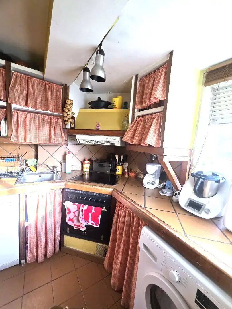 Kitchen of Flat for sale in Móstoles  with Air Conditioner, Heating and Parquet flooring