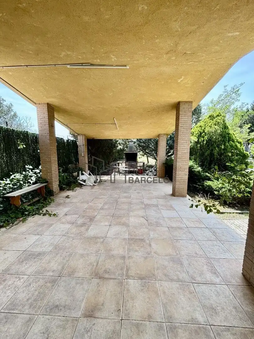 Jardín de Casa o chalet en venta en San Mateo de Gállego
