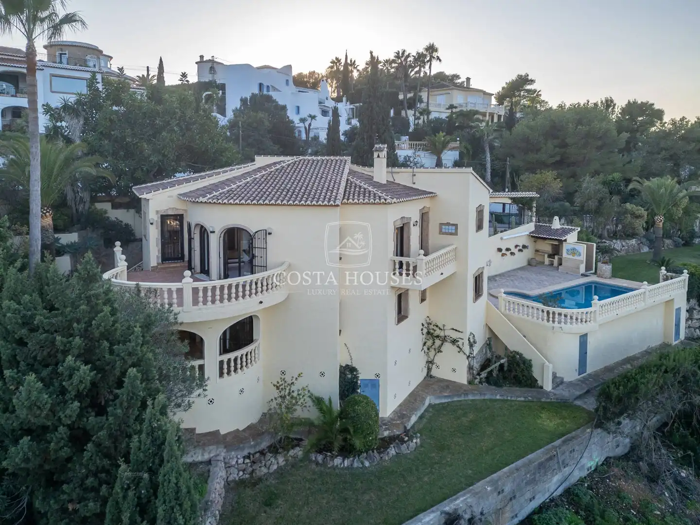 Exterior view of Houses for sale in Jávea / Xàbia  with Air Conditioner, Private garden and Terrace