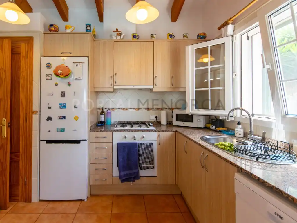 Kitchen of Houses for sale in Alaior  with Air Conditioner and Swimming Pool