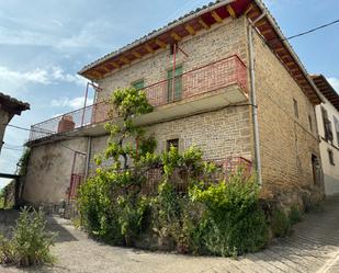 Exterior view of House or chalet for sale in Canal de Berdún  with Heating, Private garden and Parquet flooring