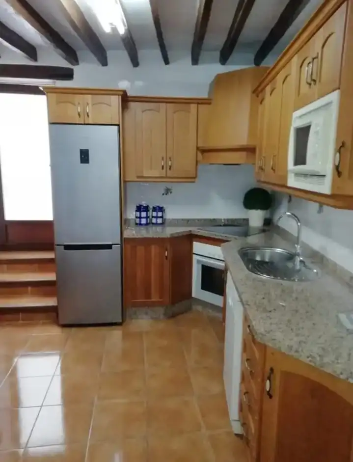 Kitchen of Houses for rent in Almáchar  with Furnished, Oven and Microwave
