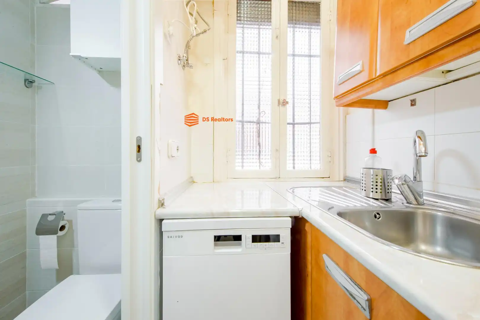Kitchen of Flat for sale in Madrid  with Heating and Furnished