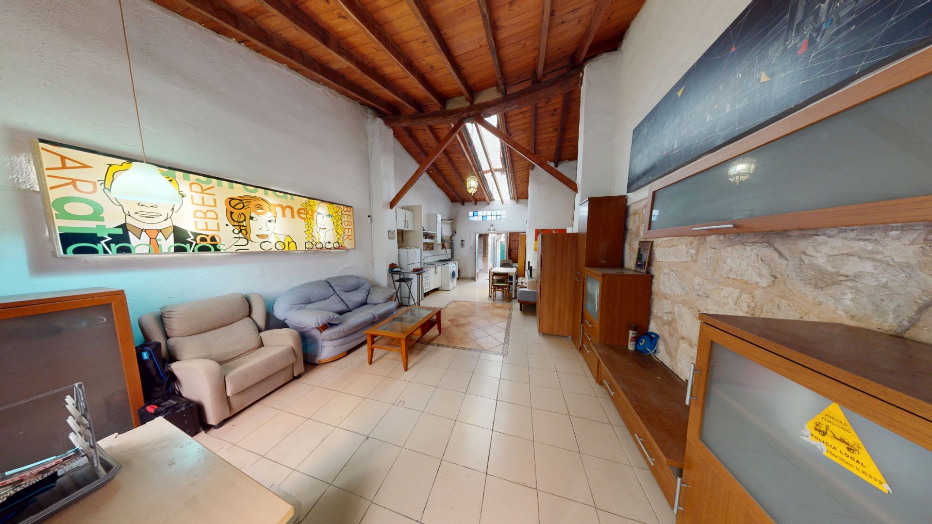 Living room of House or chalet for sale in Alicante / Alacant  with Furnished, Oven and Washing machine