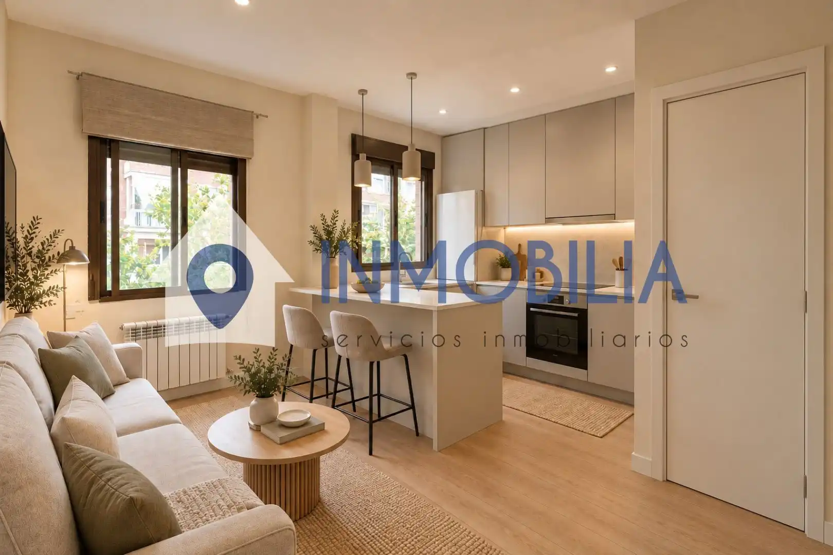 Bedroom of Flat for sale in Madrid  with Heating