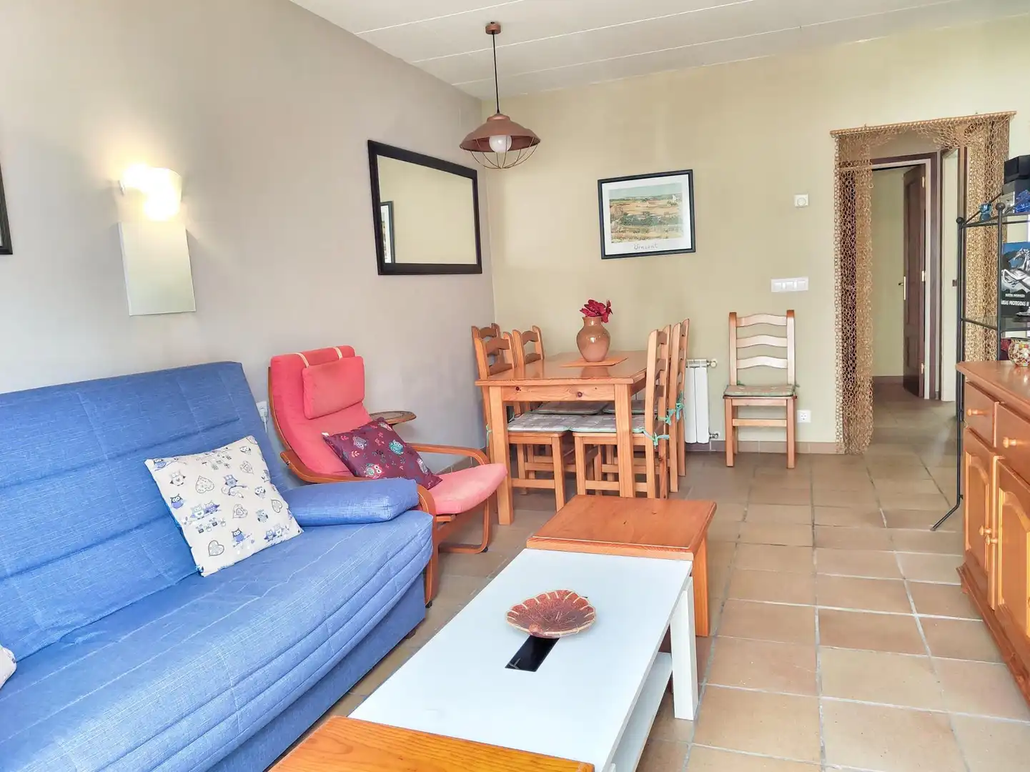 Sala de estar de Apartamento en venta en Lloret de Mar con Calefacción y Balcón
