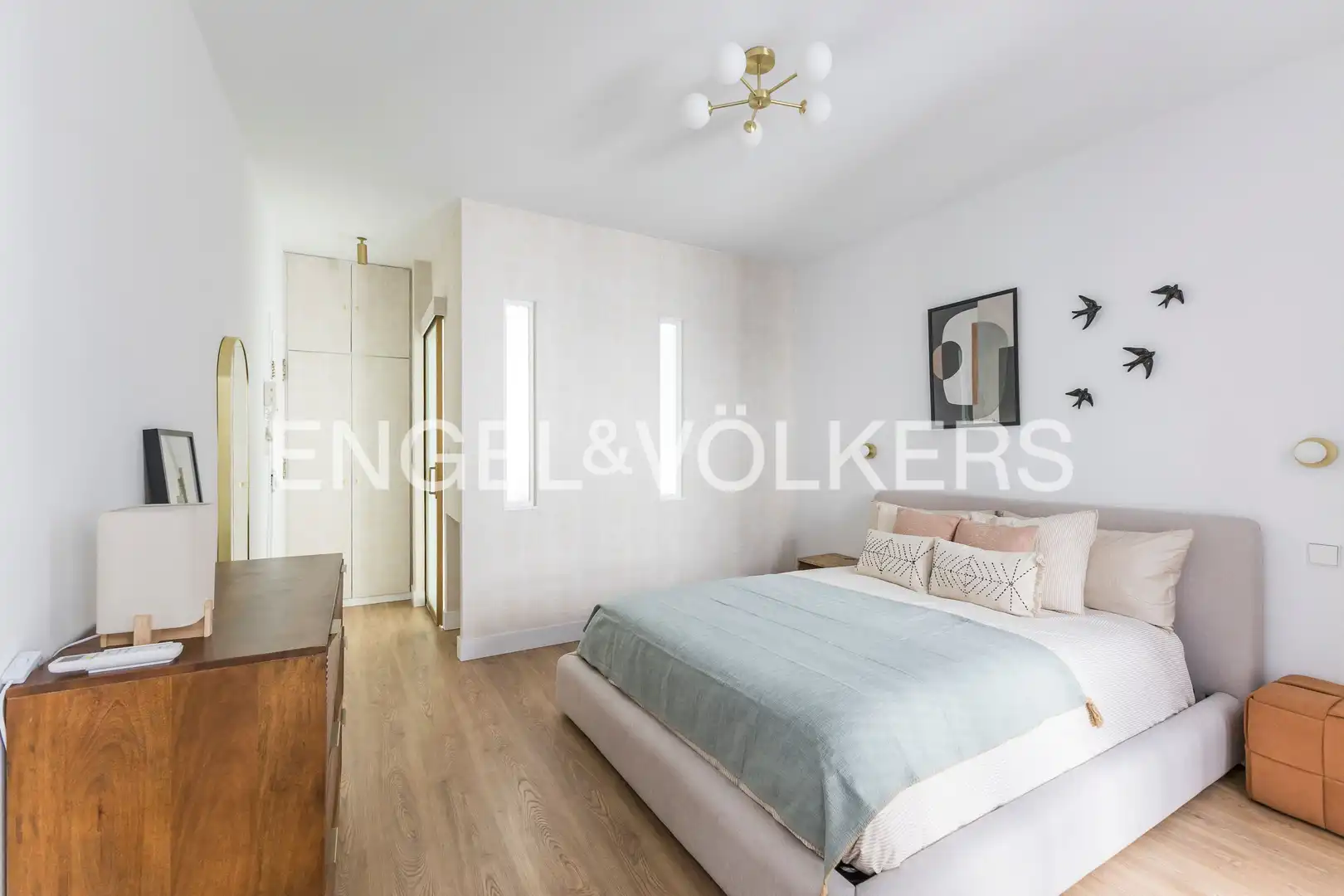 Schlafzimmer von Maisonette zur Miete in Madrid mit Klimaanlage und Heizung