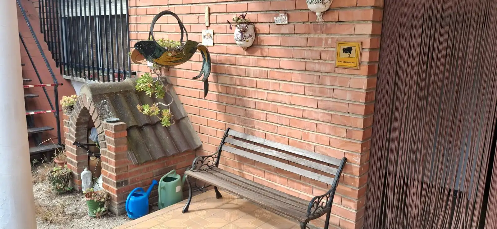 Terrassa de Casa o xalet en venda en Cadrete amb Calefacció, Jardí privat i Terrassa