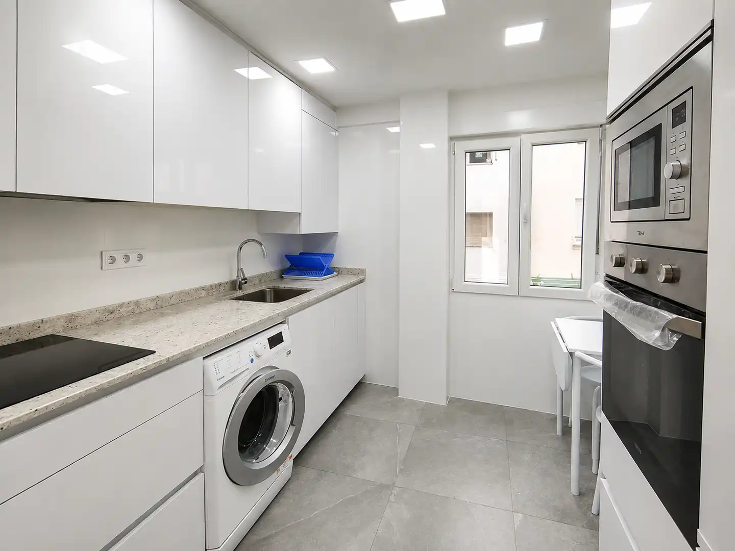 Kitchen of Flat for rent in Santander  with Heating, Terrace and Oven