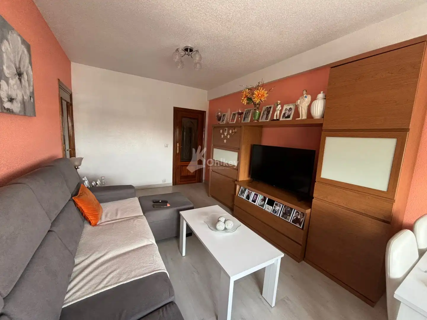Sala de estar de Piso en venta en Getafe con Calefacción y Terraza