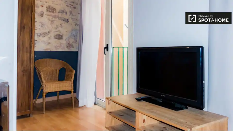 Appartamento con terrazza in affitto a Ciutat Vella, imagen 4