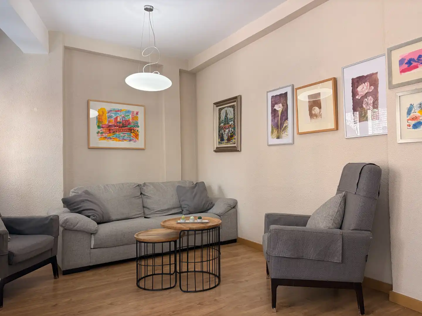 Sala d'estar de Pis en venda en Murcia amb Aire condicionat, Calefacció i Traster