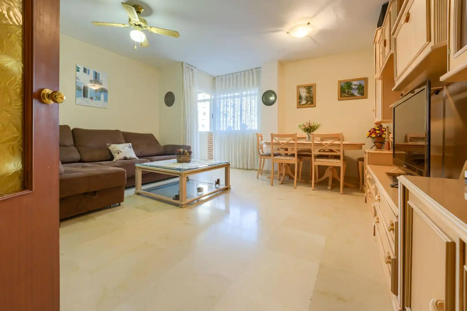 Sala de estar de Piso en venta en Sevilla