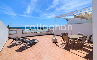 Terrasse von Dachboden zum verkauf in Chilches / Xilxes mit Klimaanlage und Terrasse