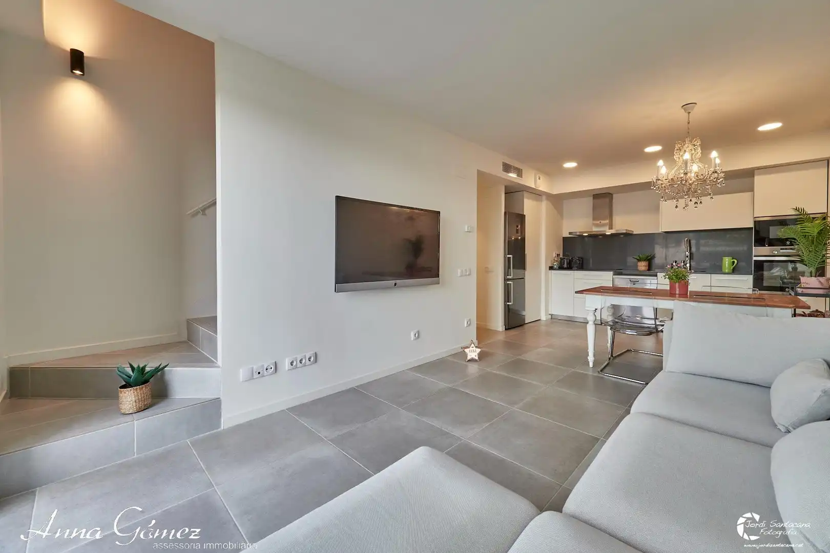 Living room of Attic for sale in Calafell  with Air Conditioner, Terrace and Storage room
