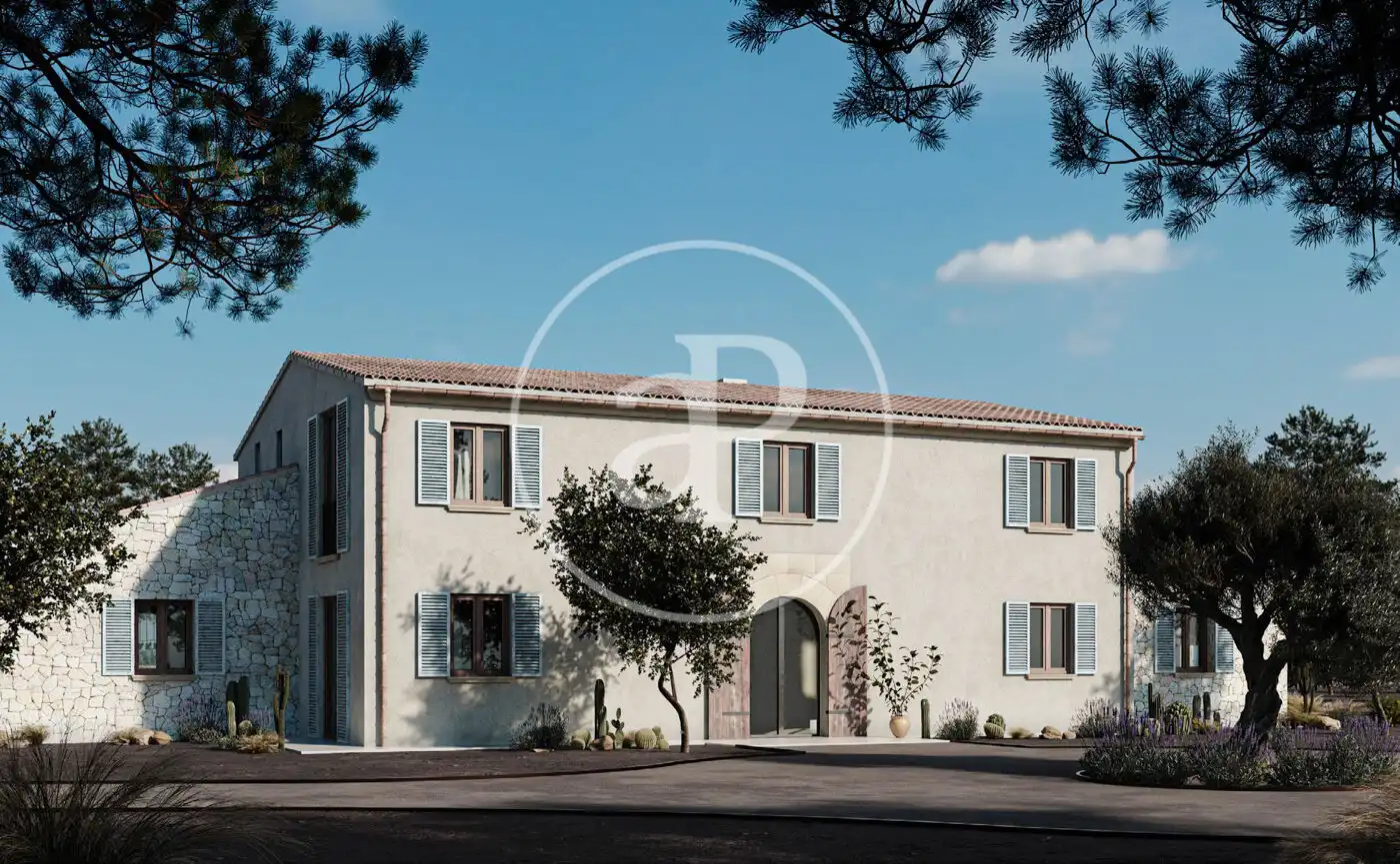 Vista exterior de Casa o xalet en venda en Santanyí amb Aire condicionat, Calefacció i Jardí privat