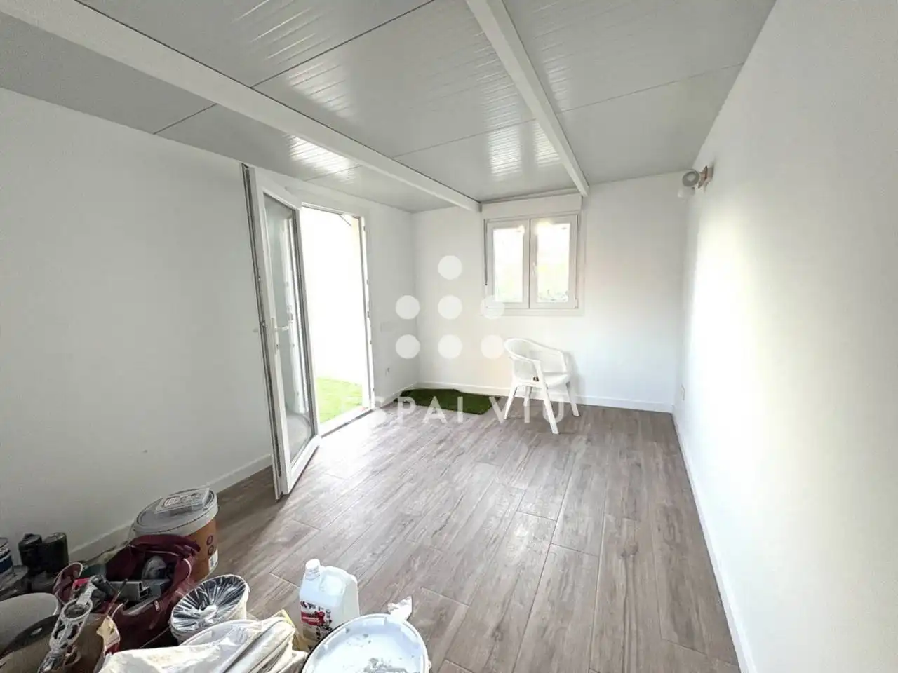 Schlafzimmer von Haus oder Chalet zum Verkauf in Terrassa mit Klimaanlage, Heizung und Privatgarten