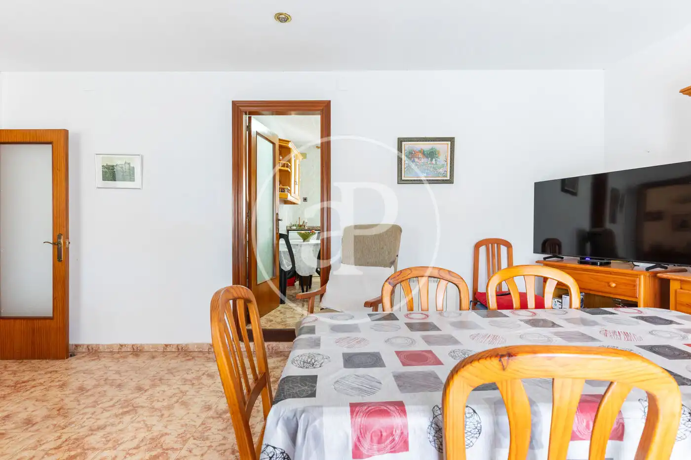 Dining room of Flat for sale in Rubí  with Air Conditioner, Heating and Private garden
