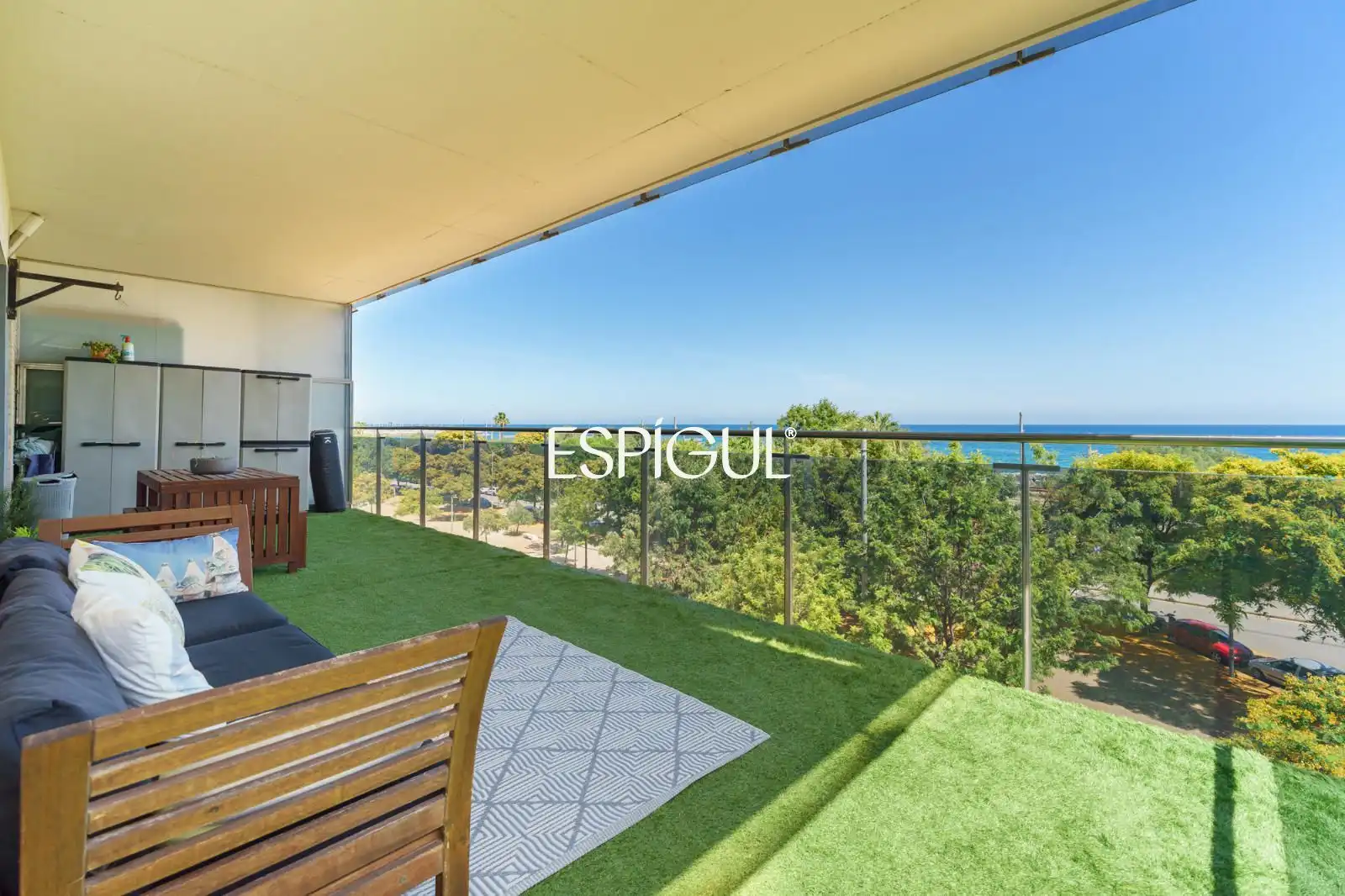 Terrace of Flat for sale in Mataró  with Air Conditioner, Heating and Terrace