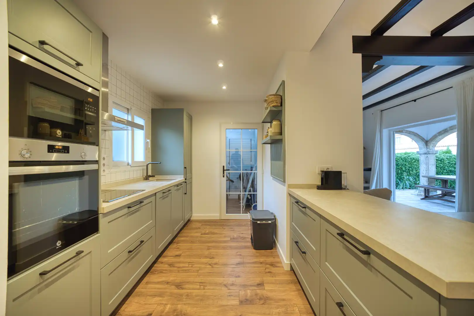Kitchen of Houses for rent in Jávea / Xàbia  with Air Conditioner, Private garden and Parquet flooring