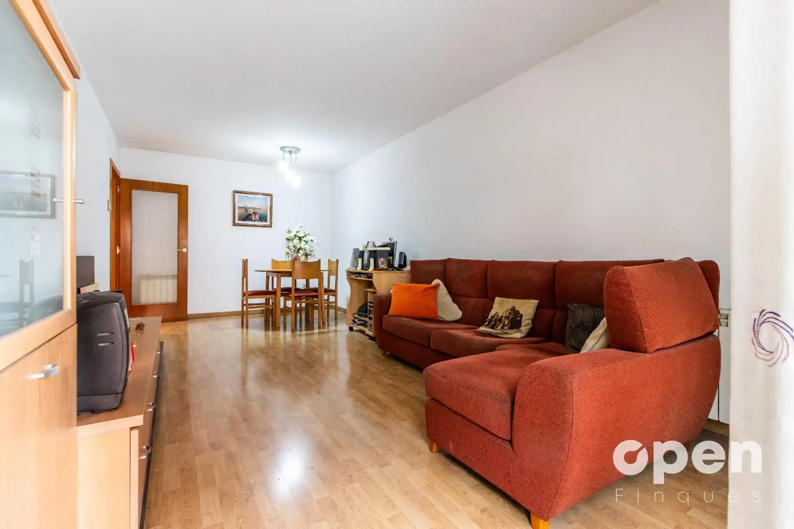 Sala d'estar de Pis en venda en Terrassa amb Calefacció i Terrassa