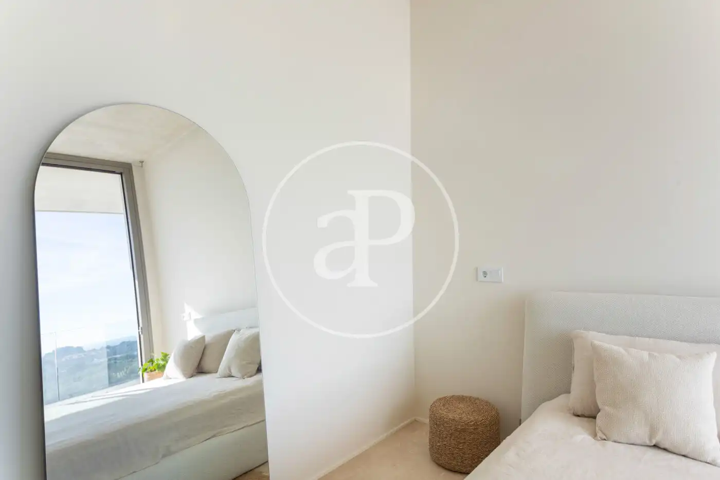 Bedroom of Houses for rent in Sitges  with Air Conditioner, Heating and Private garden