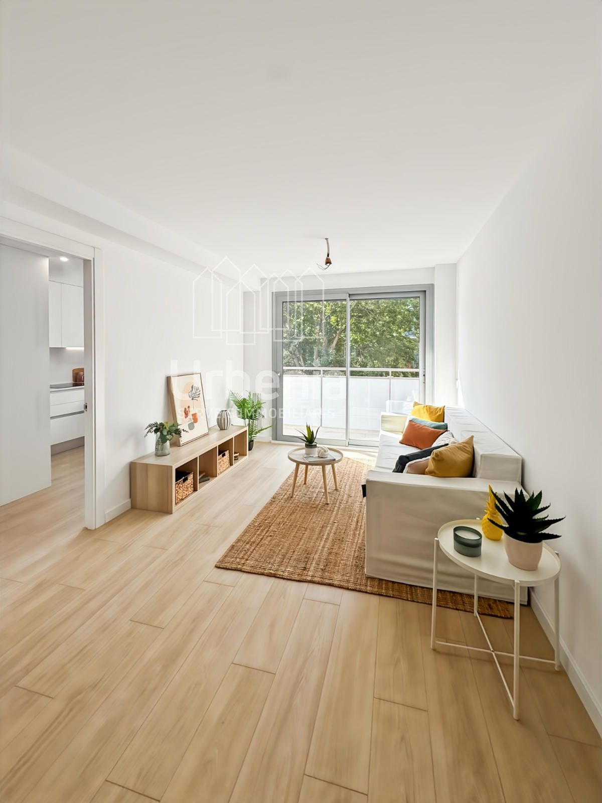 Living room of Flat for sale in Mataró  with Air Conditioner, Heating and Terrace
