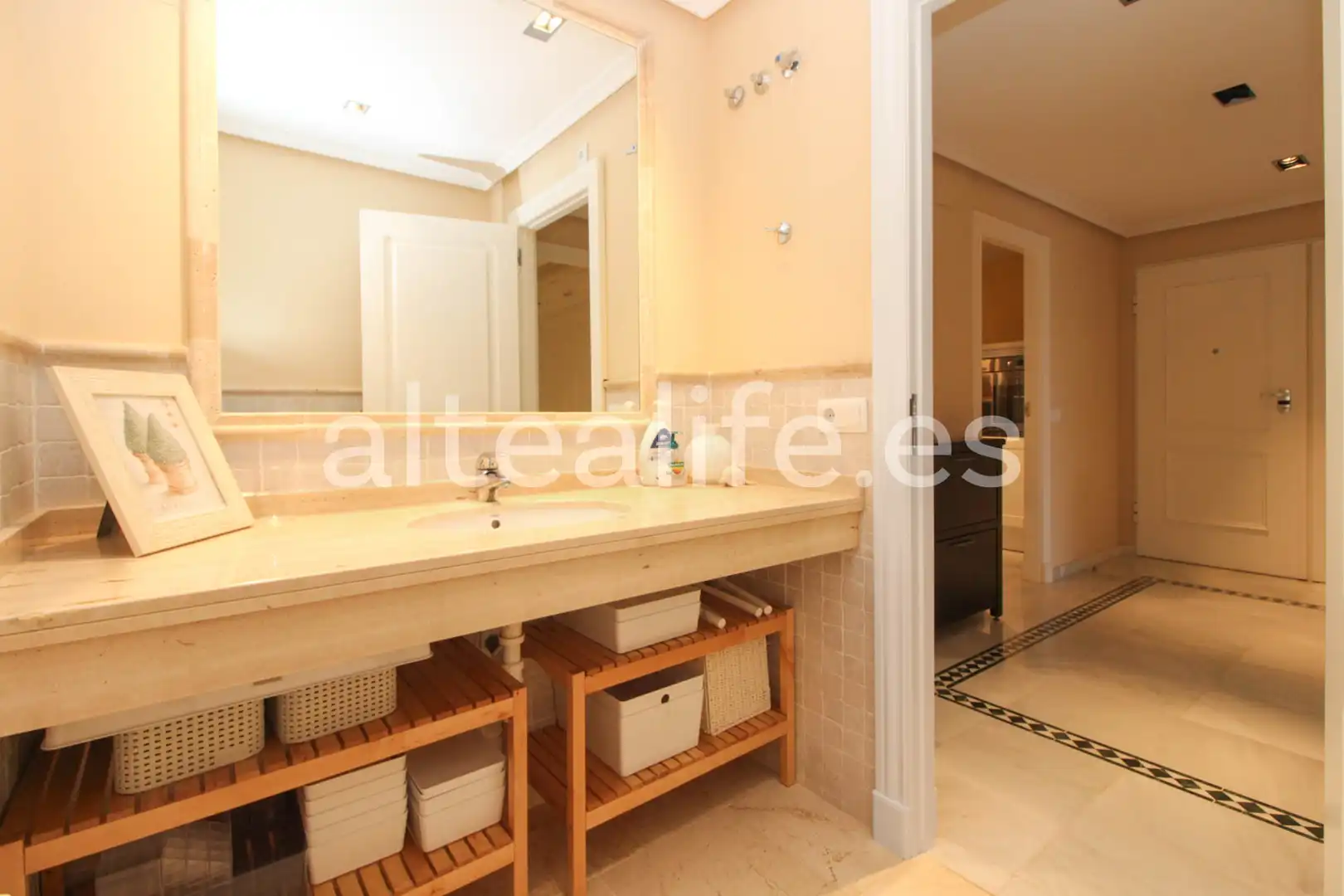 Baño de Apartamento en venta en Altea con Aire acondicionado, Calefacción y Jardín privado