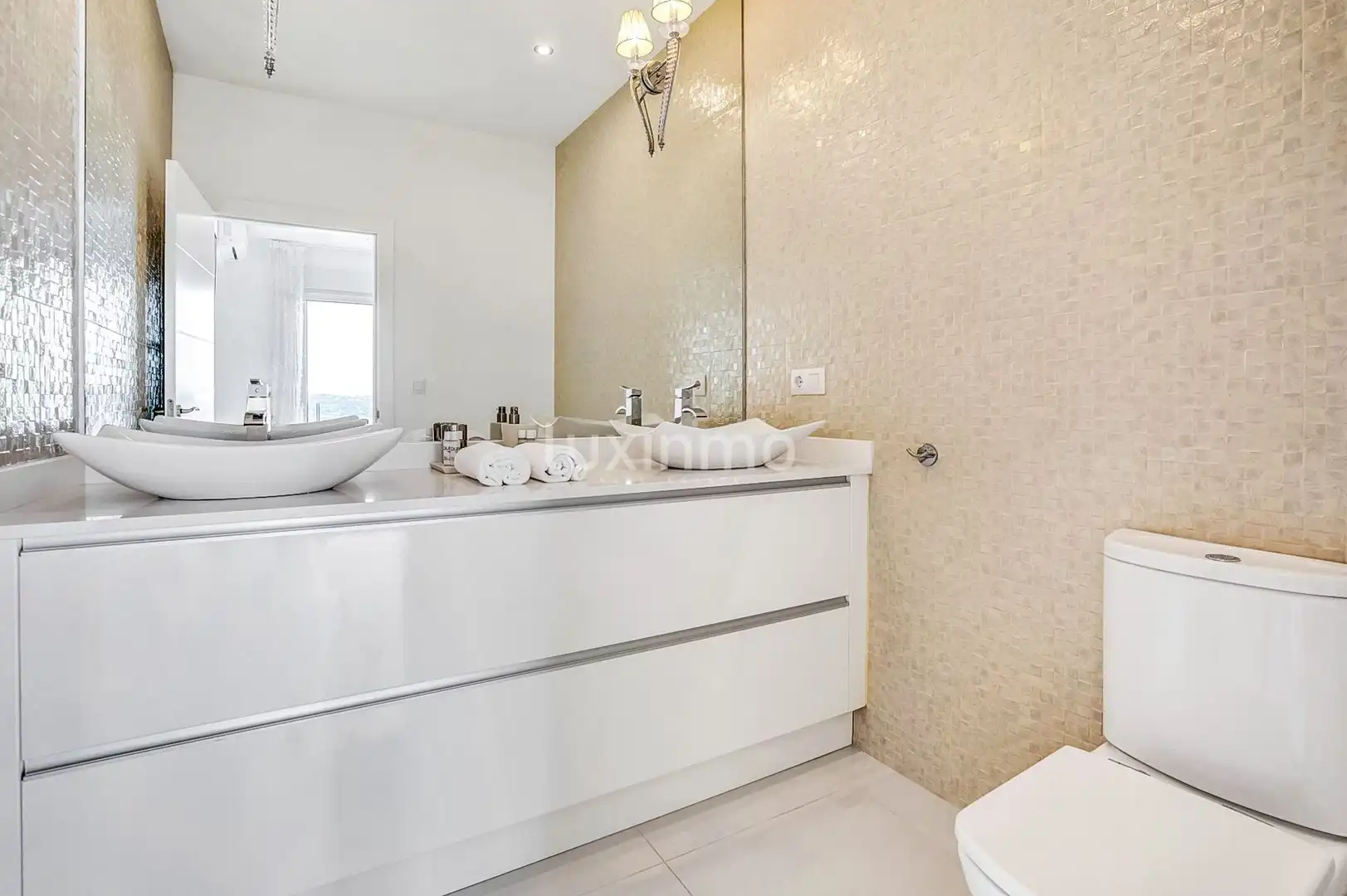 Bathroom of Houses for sale in Jávea / Xàbia  with Air Conditioner, Heating and Terrace